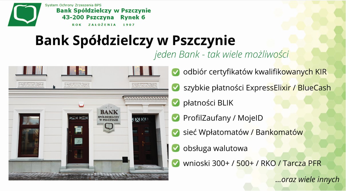 oszczędności PSZCZYNA